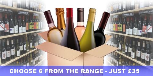 6-Bottle Wine Case Value Bundle