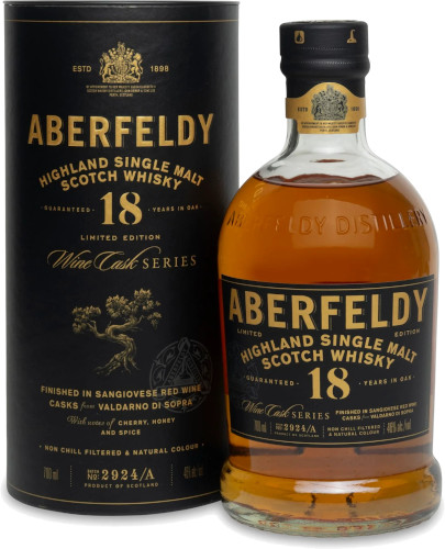 18 Year Old Sangiovese Cask Finish	, Aberfeldy