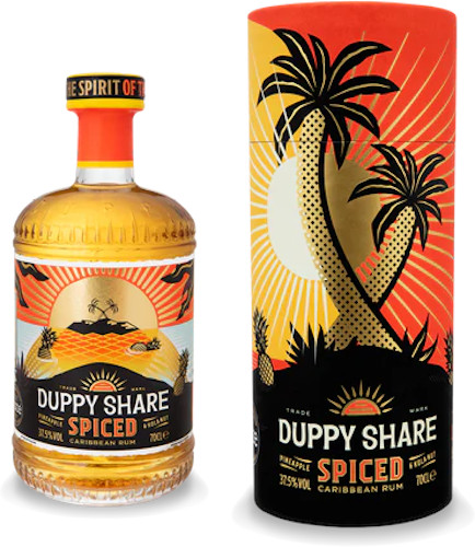 Buy Spiced Rum + Gift Tube, Duppy Share
