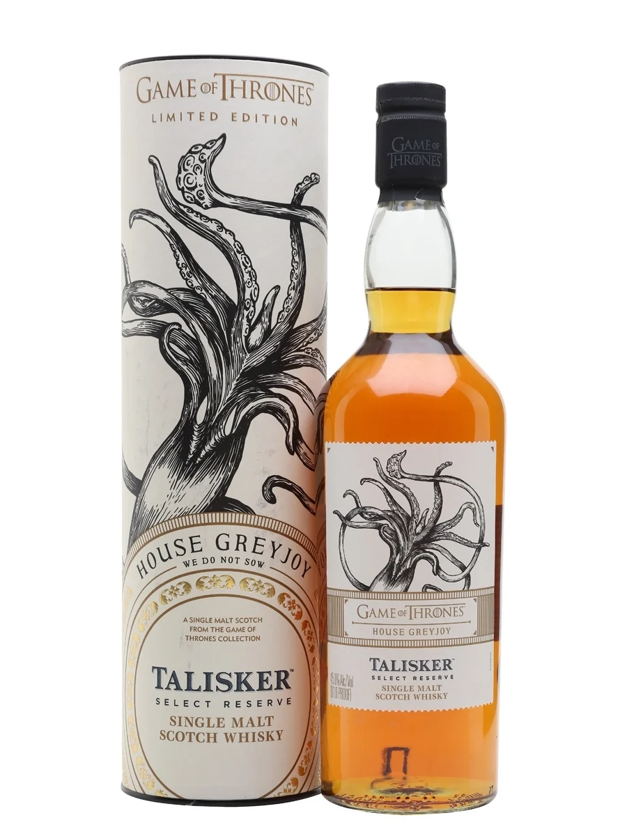 House Grey Joy & Talisker Select Reserve, Game of Thrones