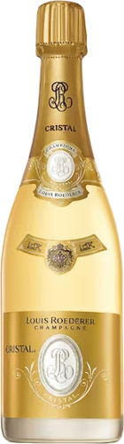 Buy Louis Roederer Cristal Champagne Vintage 2015, an exceptional prestige cuvée combining remarkable concentration, chalky freshness, fine bubbles and a long saline finish.