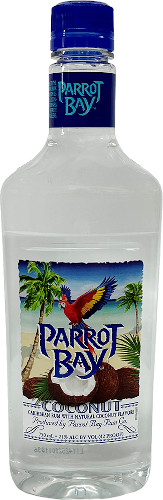 Buy Parrot Bay Caribbean Coconut Rum, a smooth tropical spirit drink bursting with sweet coconut flavour, ideal for easy summer cocktails.