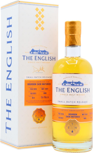 The English Whisky Company Small Batch First Fill Bourbon Cask