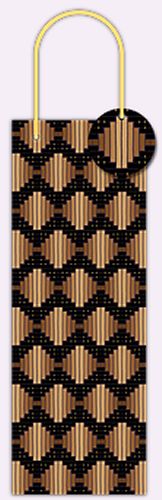 Gift Bag - Brown Pattern