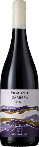 Vinchio Vaglio Barbera, intense with violet and red cherry characters on the nose, and round, fresh, and  fruity on the palate.